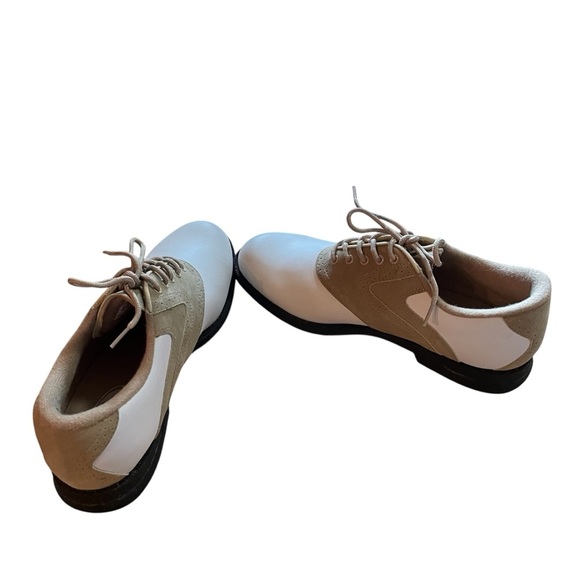Austin Ladies White/Tan Golf Shoes-Size 8. No wear. - Picture 8 of 13